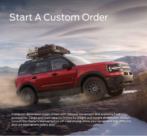 Start a custom order | Anderson Ford SC in Anderson SC